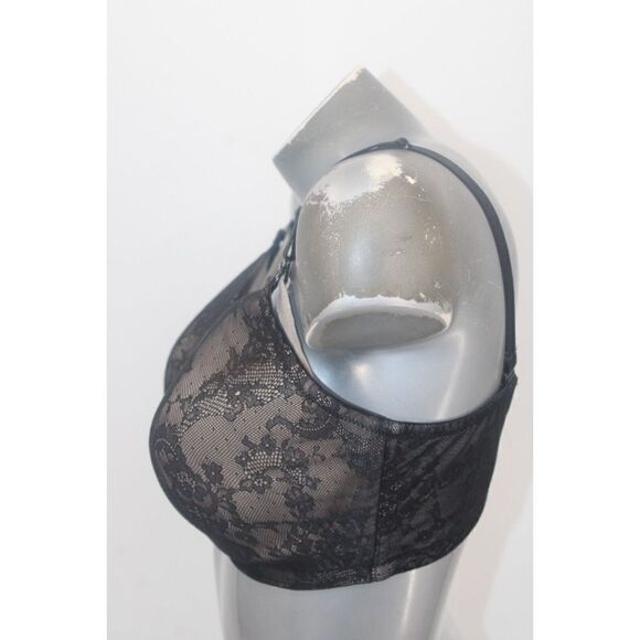 3 Natori Private Luxuries Maternity Nursing Clip Down Wireless Bra 34DDD Black - Picture 6 of 11